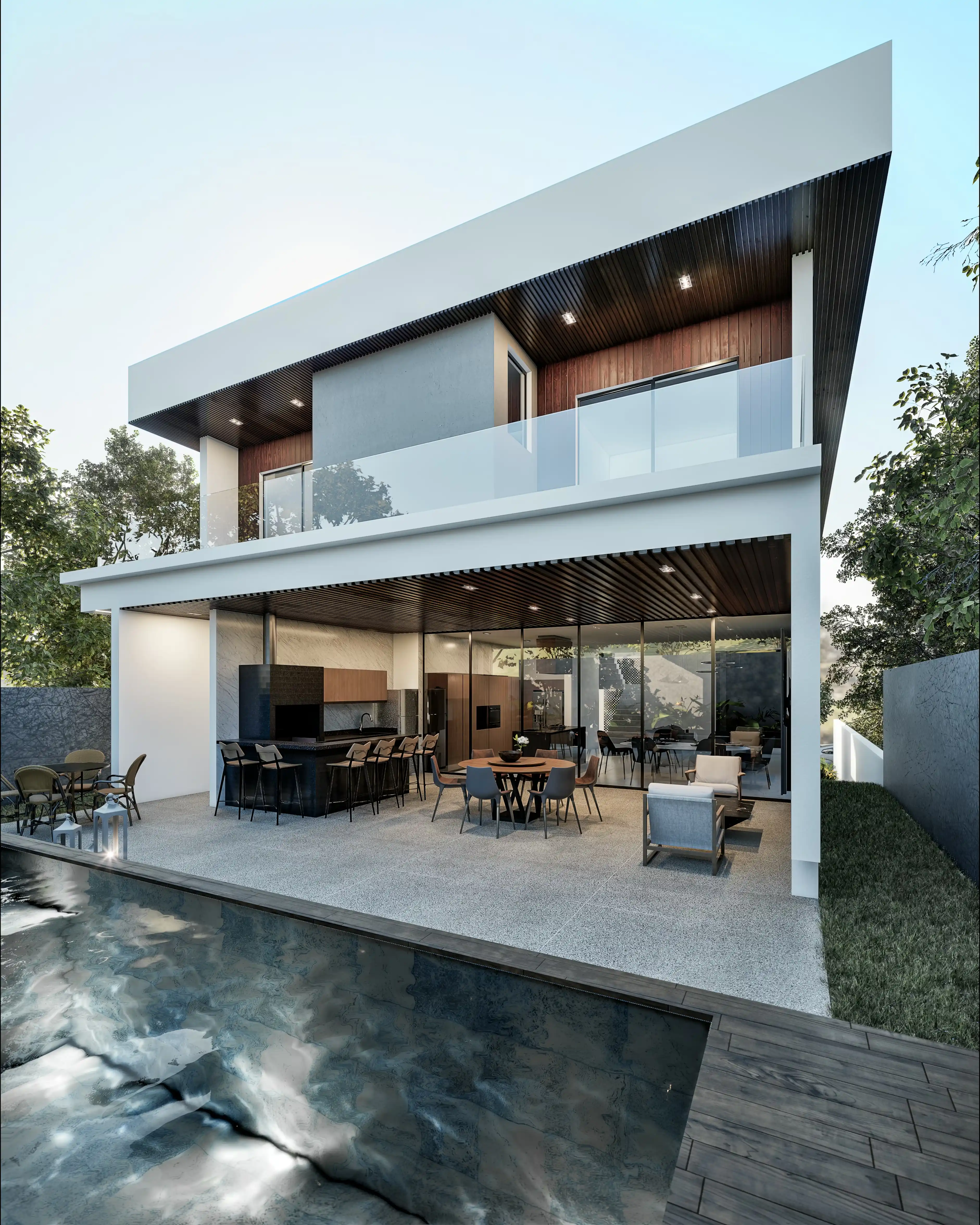 Villa nghỉ dưỡng hồ bơi ngoài trời